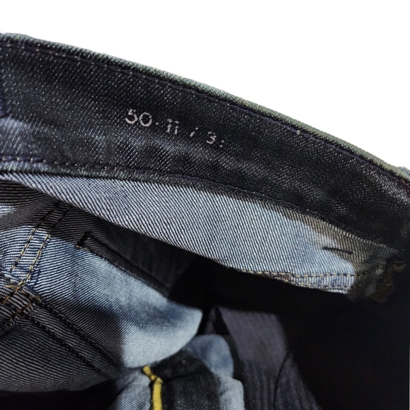 Fidelity Denim Jeans 50-11 USA Made Pants Sabbath Rinse Distressed Perfect Fade - Picture 10 of 10